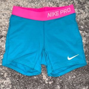 Girls Nike Pro Shorts